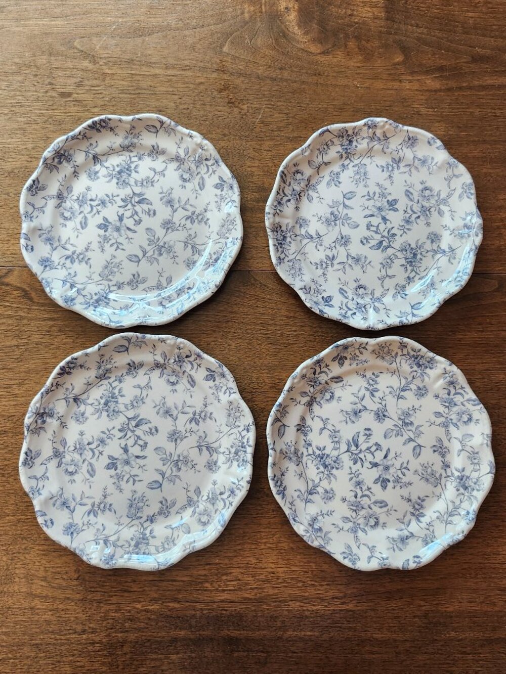 Jillian Harris Vintage Floral Side Plate Lot of 4 BNWOT